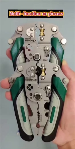 Eight-in-One Electrician's Pliers for Professionals