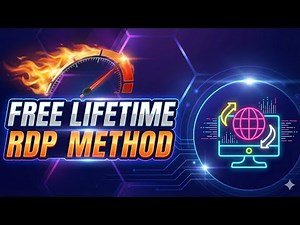 Free Lifetime RDP Method 🔥| 2026 Latest RDP Method | Free And Easy RDP On Mobile and PC