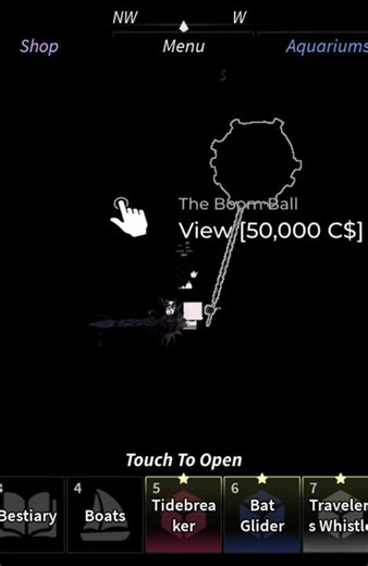 boom ball rod fisch #fisch #roblox