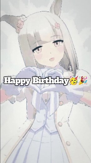 Happy Birthday to Happy Meek😍🐴 #umamusume #ウマ娘 #umamusumeedit #uma