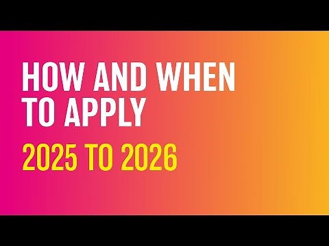 How and when to apply 2025 to 2026