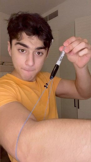 PEN MAGIC TRICK REVEALED 😱😳 #magictrick #popular #reelsinsta #tutorials | Milaad Khodadoust