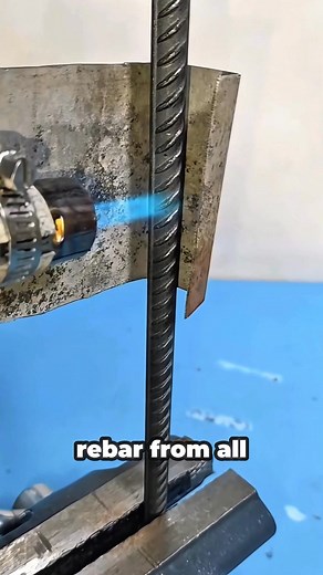 The Heat Shield Hack: How to Bend Rebar Easily #heating #bend | Reels ideas