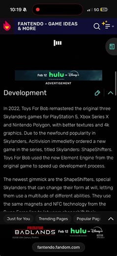 The fake skylanders game I thought was real in 2023 or 2024 #trend #trending #skylanders #skylands