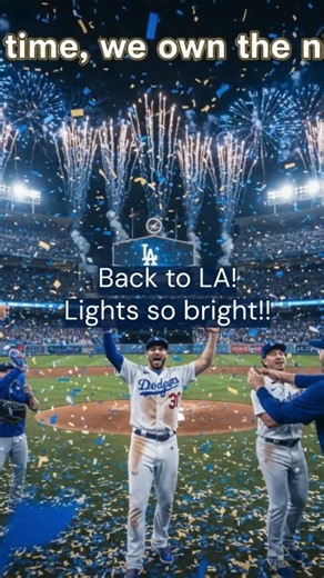 Dodgers Song - We Own the Night | MLB World Series Game 2 Victory #baseball #dodgers #sports #mlb