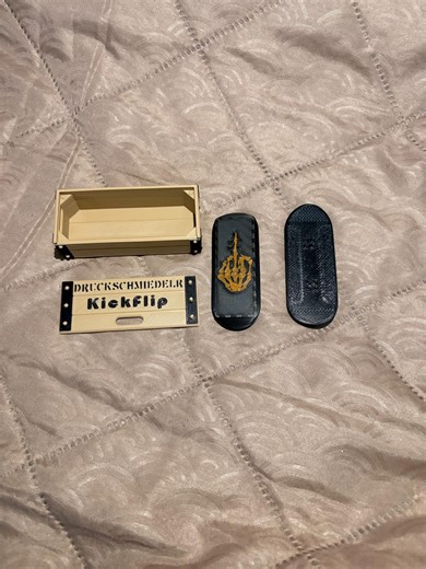 KICKFLIP Magnetic Fidget Set | Personalizable With Name | 2 Magnetic Boards   Stacking Box | Stress Relief Skill Toy & Desk Gadget - Etsy