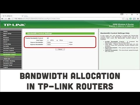 How To Limit Bandwidth In TP-Link Routers || Bandwidth Allocation