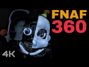 FNAF VR 360 FIVE NIGHTS AT FREDDY'S 🔴 Jumpscare SCARY Freddy Gameplay 4K