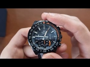 Unboxing 📦 Casio Edifice Solar Chronograph (EFS-S550BL-1AVUEF)