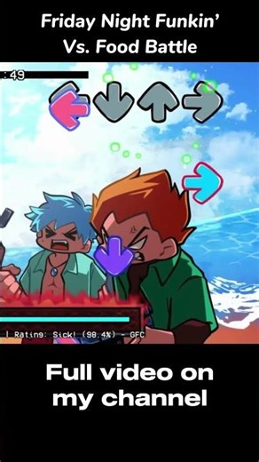 Friday Night Funkin’ Vs Food Battle out NOW! #fnf #fnfmod #fridaynightfunkinmodshowcase