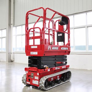 [Hot Item] Self Propelled Track Crawler Scissor Lift Tracks Electric Crawler Scissor Lift
