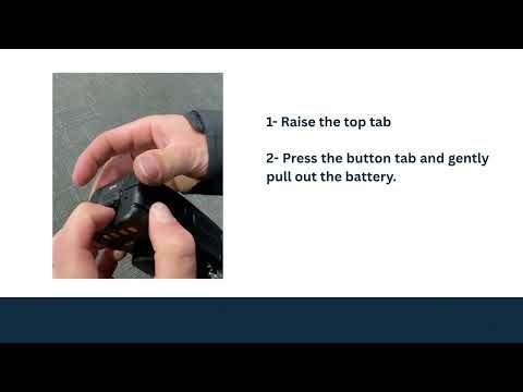 Radio Battery Removal