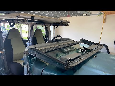 Keeping the Rain out of the Jeep – Replacing the TJ Windshield Frame/Cowl Seal