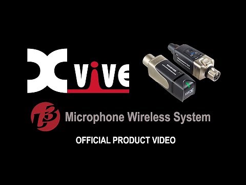 U3 Microphone Wireless System - Official XVIVE Video