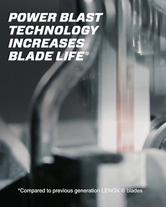 LENOX® Jig Saw Blades with POWER BLAST TECHNOLOGY® deliver fast cuts in metal with high-speed blasts designed to reduce breakage for up to 2X longer life*. Learn more. https://bit.ly/2XPB8jn | LENOX Tools
