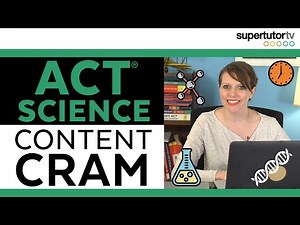 ACT® Science Content: What To CRAM for ACT® Science Section / SCIENCE CHEAT SHEET & Topic Overview