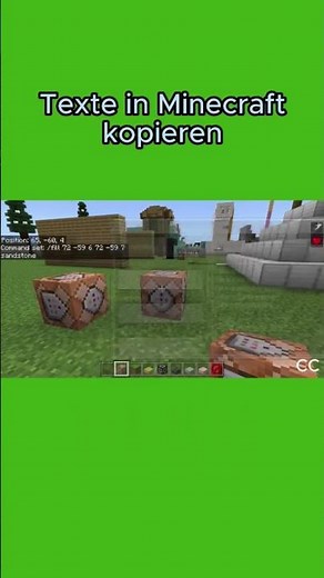 Texte in Minecraft kopieren (PC) #gaming #minecraft #tutorial #tipps #cc