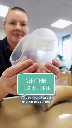 Flexible Thin Liner for Below Knee Prosthetic Leg | How It's Made