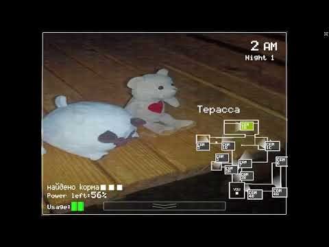 Playing a niche russian fnaf fan game