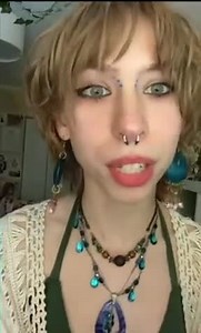 This individual identifies as a cat and she and her fellow cat friends meow at each other to signal various things. | Libs of Tik Tok