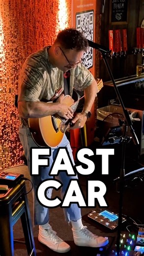 2.2K views · 1.1K reactions | Fast Car - Live Looping version料 #fastcar #lukecombs #tracychapman #looping | Carl Wockner | Facebook
