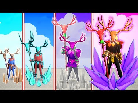 EVOLUTION OF TRIBAL MAGE ( ALL FORM ) | TABS - Totally Accurate Battle Simulator