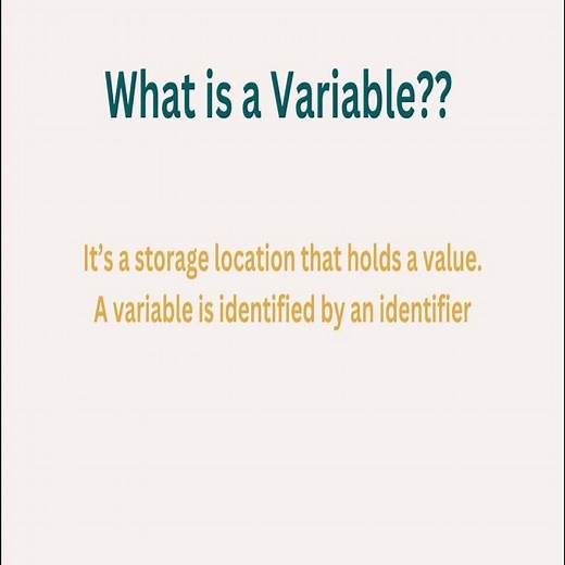 What is a variable in python?