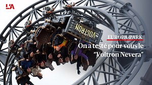 Nous avons testé pour vous la nouvelle attraction d’Europa Park : le « Voltron Nevera », grand-huit aux multiples promesses. Réactions à vif avant, pendant et après l’embarquement. 🎢 | Journal L'Alsace