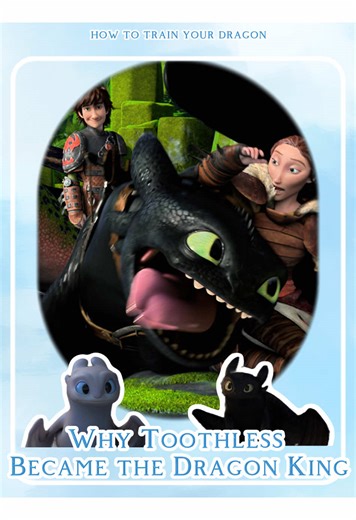 Why Toothless Became the Dragon King | HTTYD
