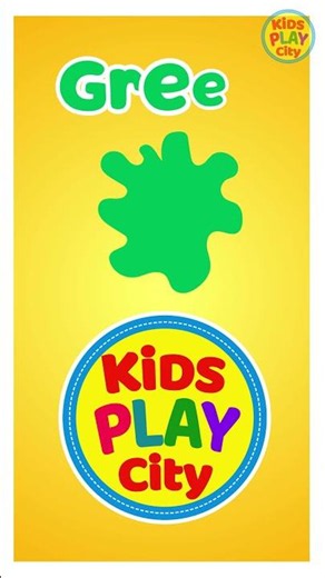 Learn Colors! | 🔵🟢🟣 Blue, Green, and Purple | Kids Play City