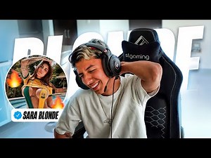 CALL WITH SARA BLONDE *She wants to debut me*