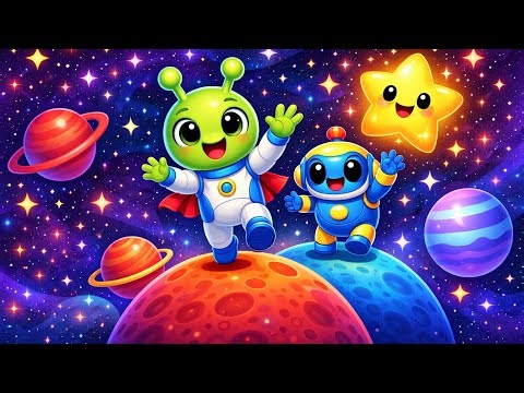 Alien Dance Song 🛸 | Fun Planet Song for Kids 🌈