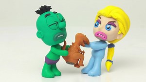 3.7K views · 67 reactions | PRINCESS ELSA AND HULK GET ANGRY  FROZEN DISNEY PLAY DOH CARTOONS FOR KIDS | Doh Motion | Facebook