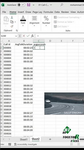⏰ Excel Time Conversion: Seconds in a Second ⏳