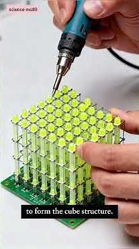 DIY LED Cube Without Arduino