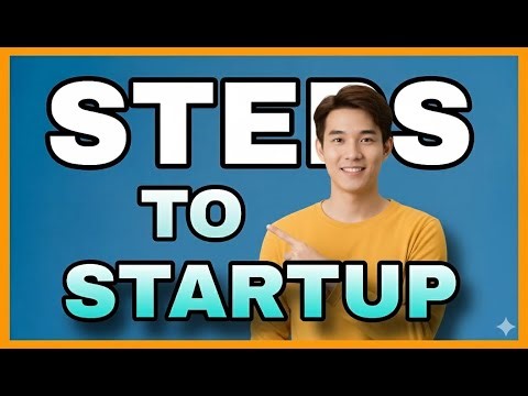 Step-by-Step Guide to Starting Your Own Startup | Must-Watch Videos for Startup Beginners