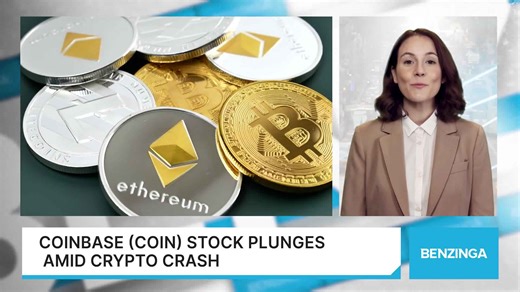 Coinbase (COIN) Stock Plunges Amid Crypto Crash