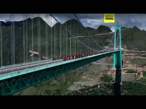 World's tallest bridge completes load test in South West China