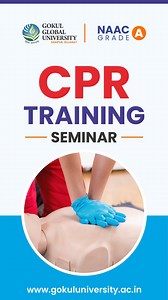 25 reactions | BLS-CPR Training Program at Gokul Global University | Gokul Global University | Facebook