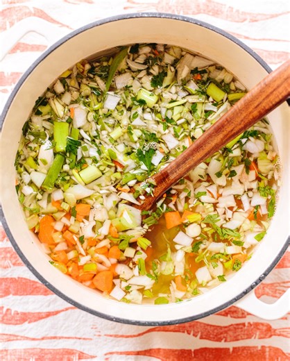15-Minute All-Purpose Vegetable Broth