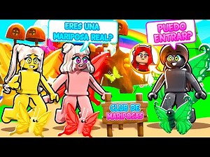 TIENEN UN CLUB *SOLO PARA NUEVAS MARIPOSAS* y ME DISFRAZO PARA DESCUBRIR SU SECRETO en ADOPT ME 😱