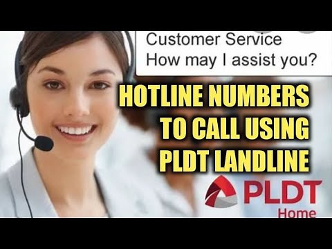 HOW TO USE PLDT HOTLINE NUMBERS! ( 6 IMPORTANT #'s )