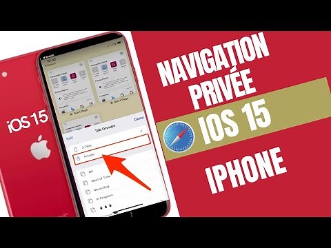 iOS 15 : Comment Activer/ désactiver le mode de navigation privée | iPhone, iPad