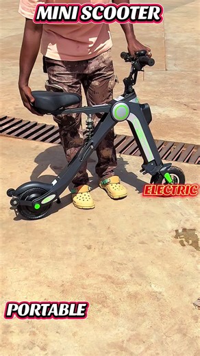 MINI SCOOTER ELECTRIC PORTABLE: Commuting Made Easy