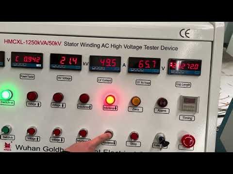how to operate generator power frequency ac resonant test system
