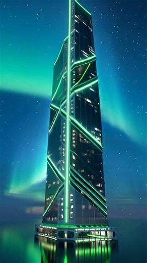 Minecraft Skyscrapers x AI #shorts