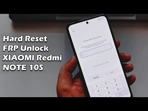Hard Reset & FRP Unlock XIAOMI Redmi NOTE 10S
