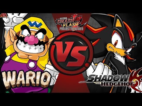 Super Smash Flash 2 Project B Patch 9 - Wario Vs Shadow Battle