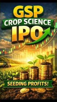 GSP Crop Science IPO Review | GMP, Financials | Apply or Avoid ? Tamil #investing