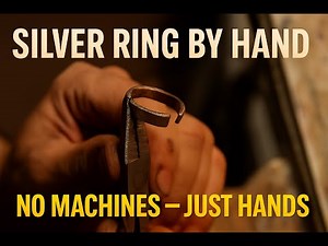 Handmade Silver Ring Creation: A Journey Through Traditional Techniques